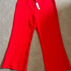 New Trina Turk hot orange/pink capris - Size 12